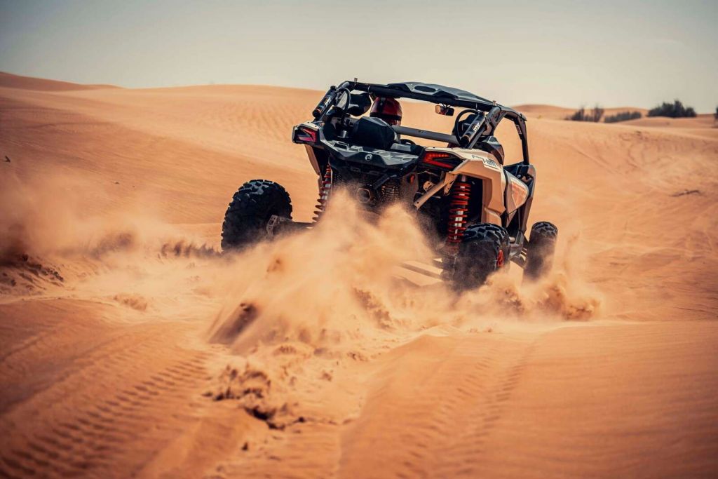 Offroad adrenaline in de duinen