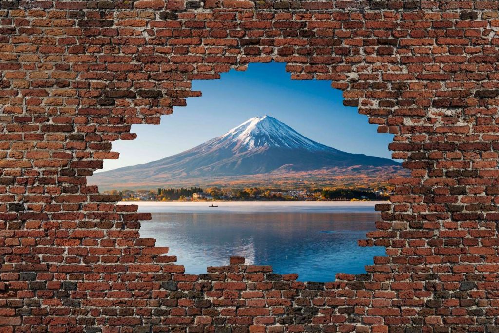 Uitzicht op berg Fuji