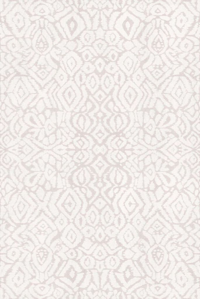 Subtiel ikat patroon in zandbeige