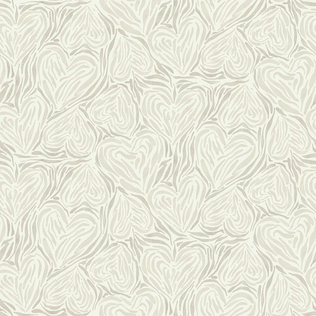 Abstracte bladeren in zachte zandtinten