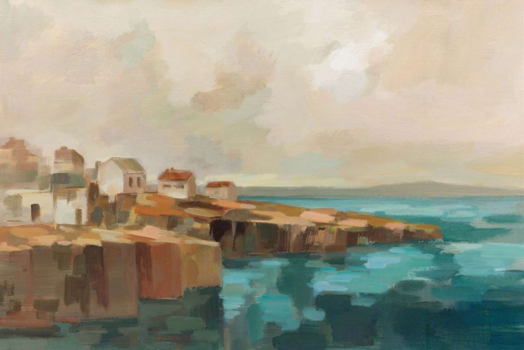 Rustige klifhuizen aan zee