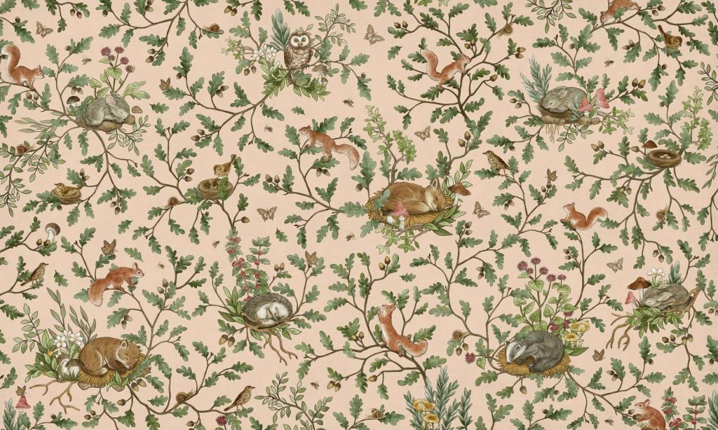 Playful Woods - Beige