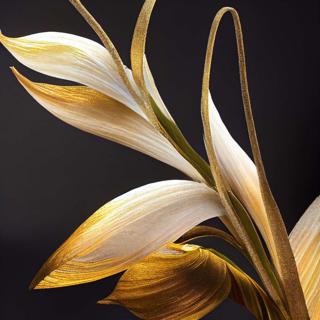 Macro Foxtail orchid Flower