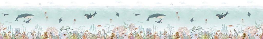 Sensational Sea Blue - Panorama double