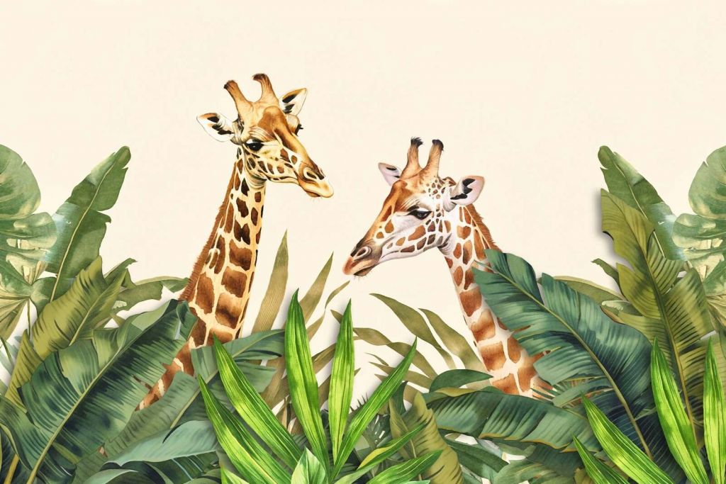 Exotic Wildlife Giraffes Paradise