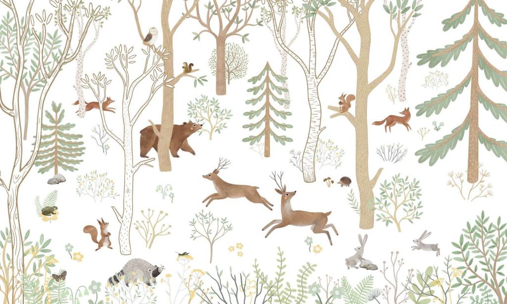 Frisky Forest - green