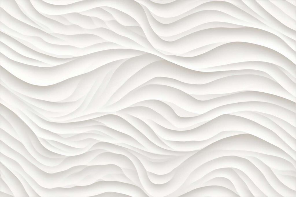 All white sculpture art texture