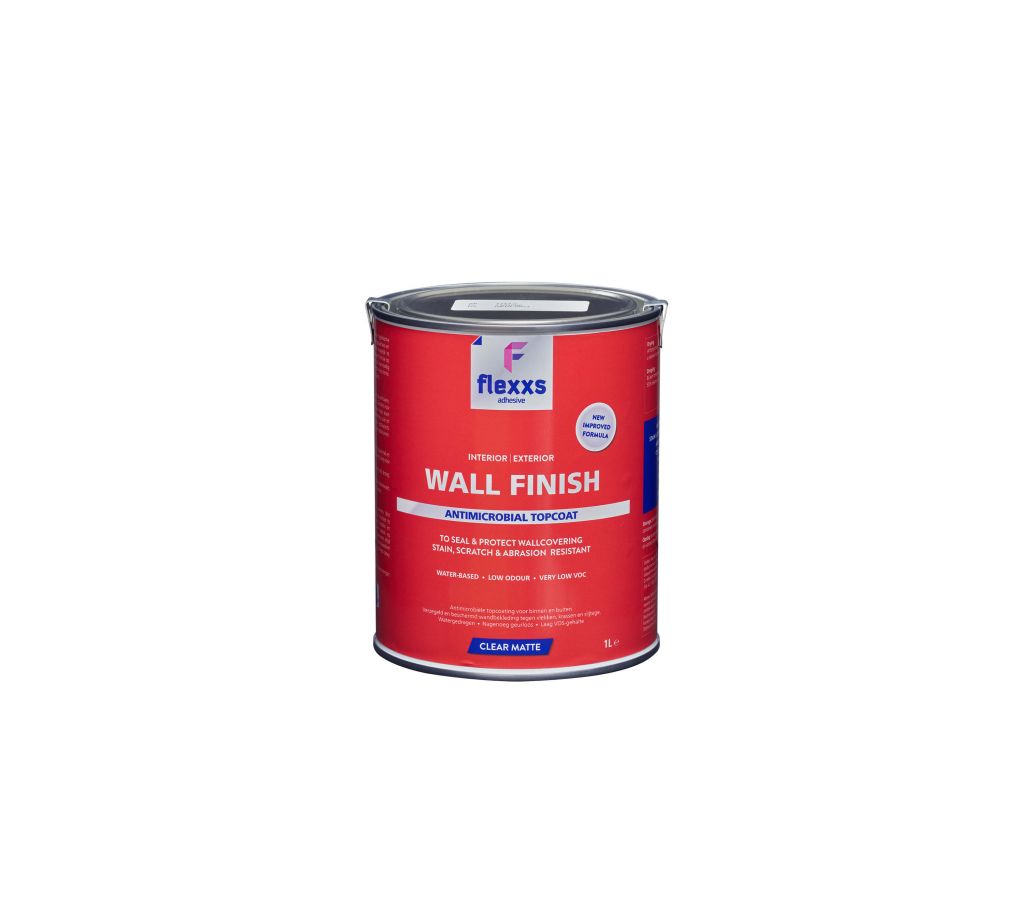 Wandcoating voor 20m2 fotobehang, 1 liter