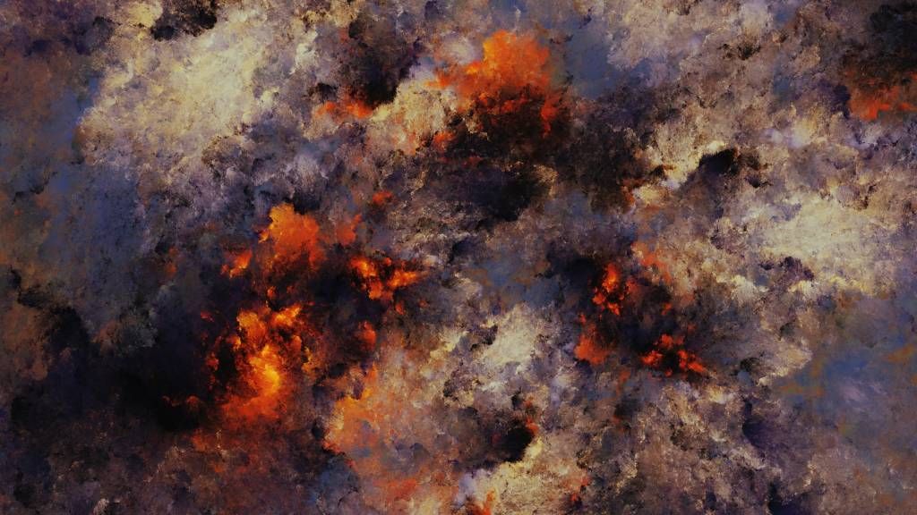 Abstract - Donkere abstracte rookwolken - Magazijn