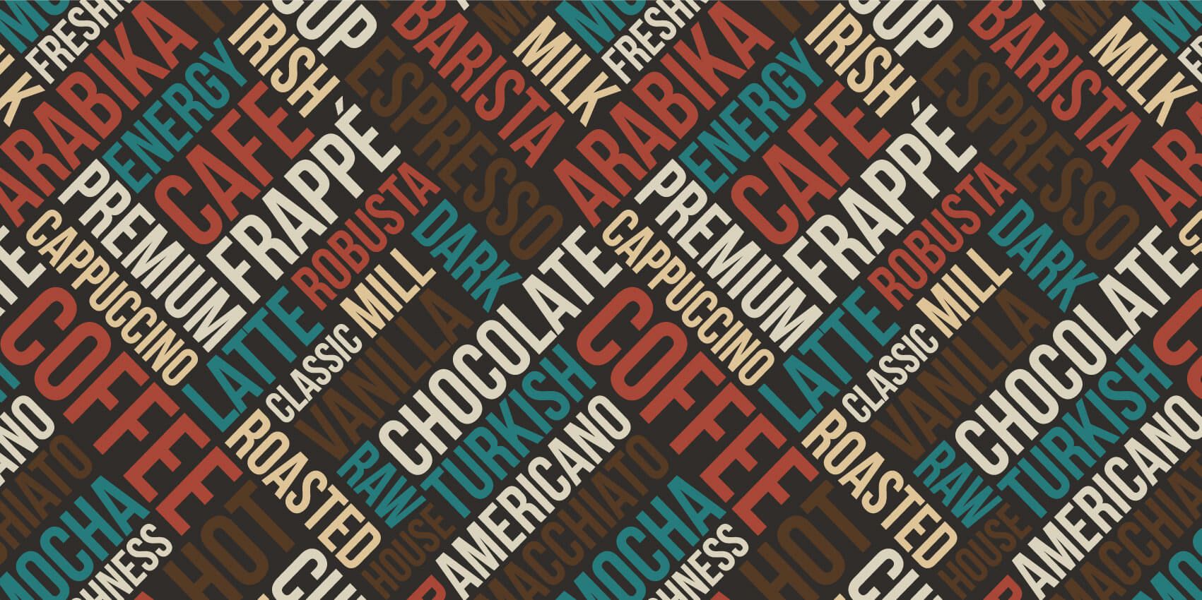 Overige - Koffie en chocolade tekst - Keuken