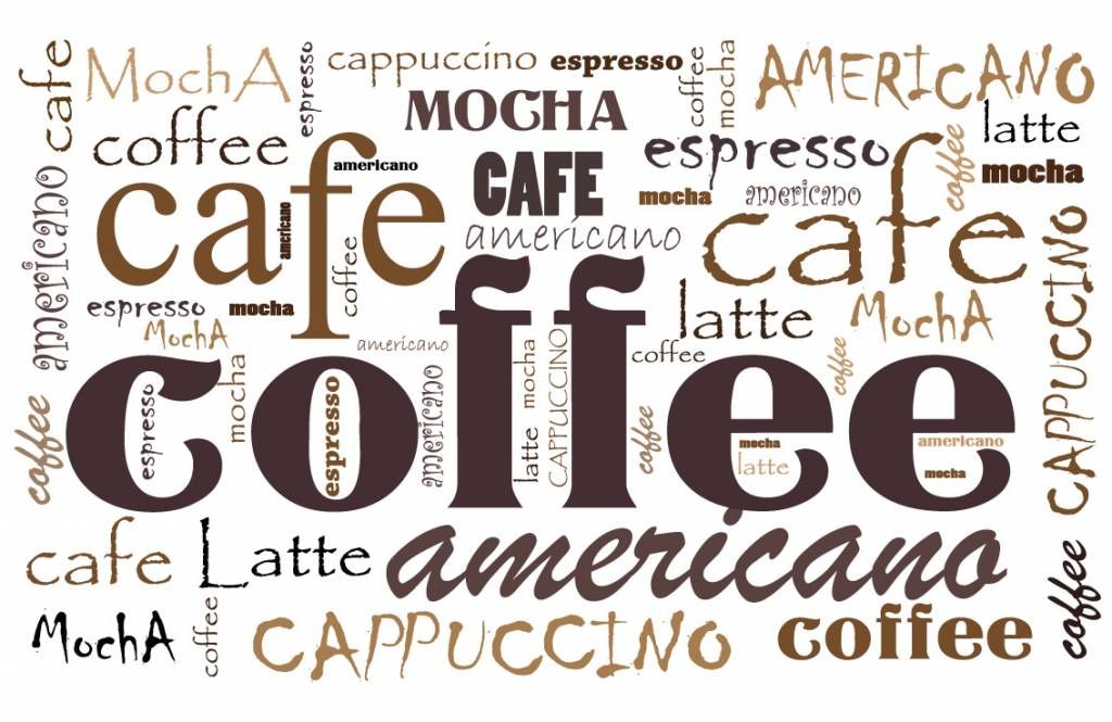 Koffie letters main product photo