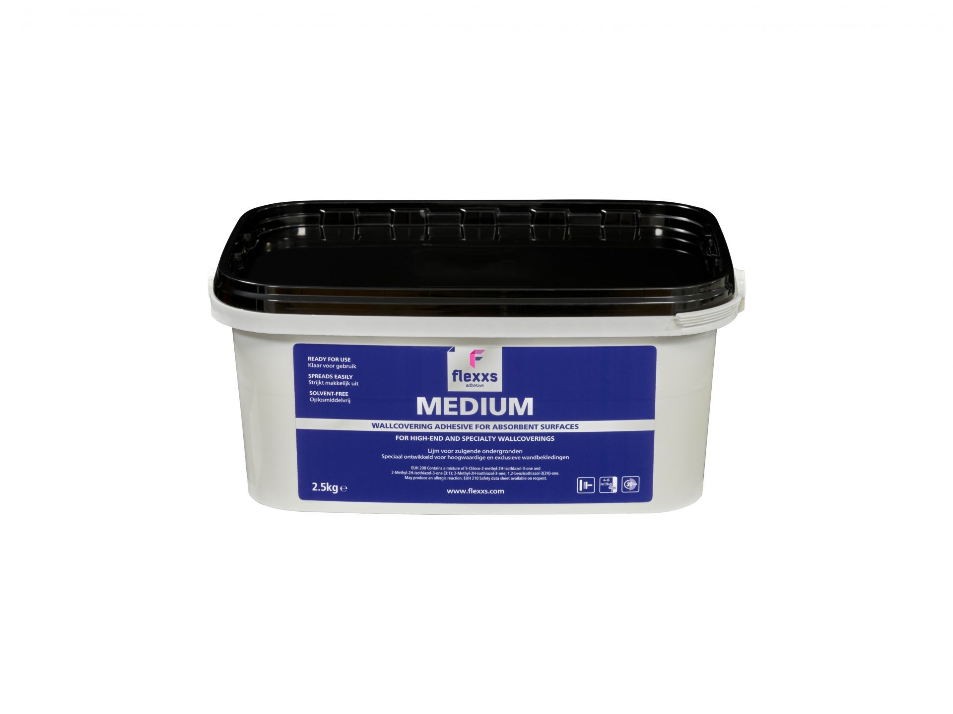 Flexxs MuralTex lijm, Medium 2,5 KG / 12m2 (Normale ondergronden)