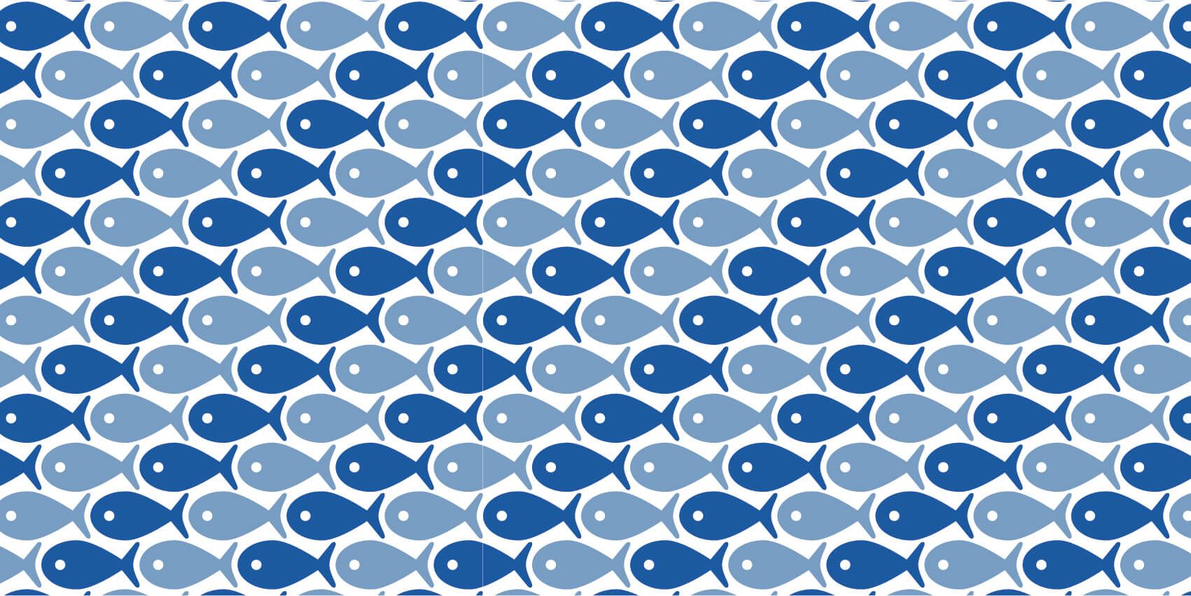 Blauwe vissen main product photo