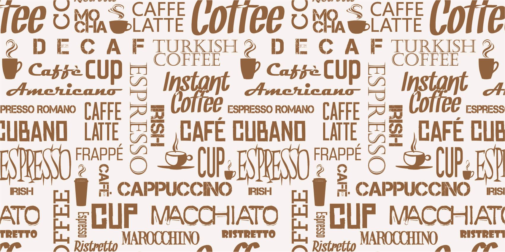 Koffie woorden main product photo