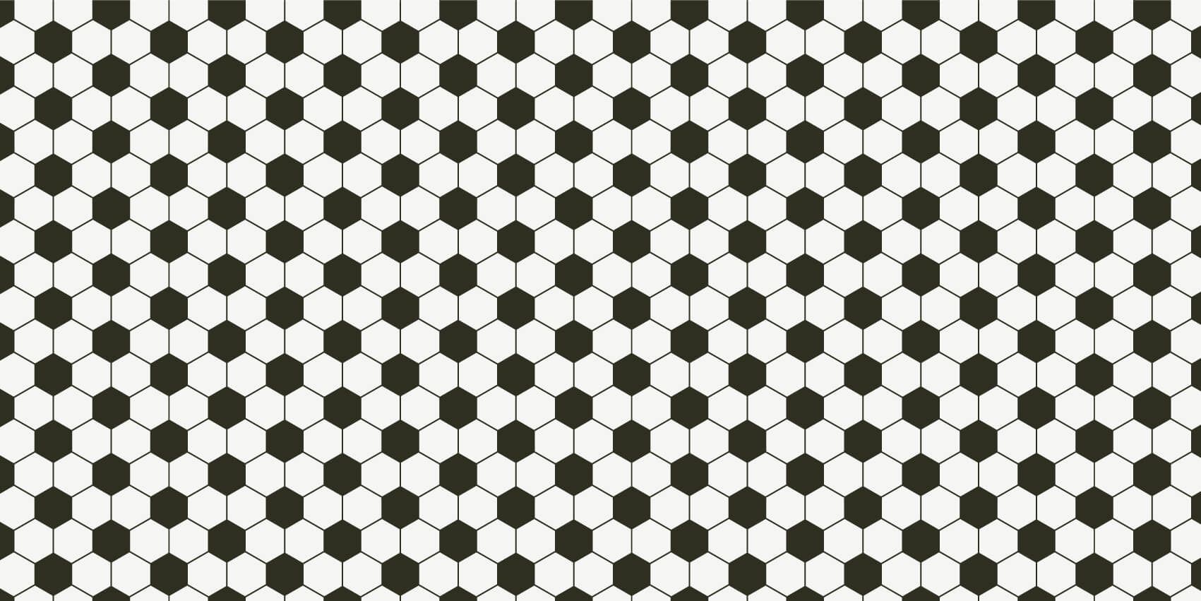 Zwart-witte geometrische veelhoeken