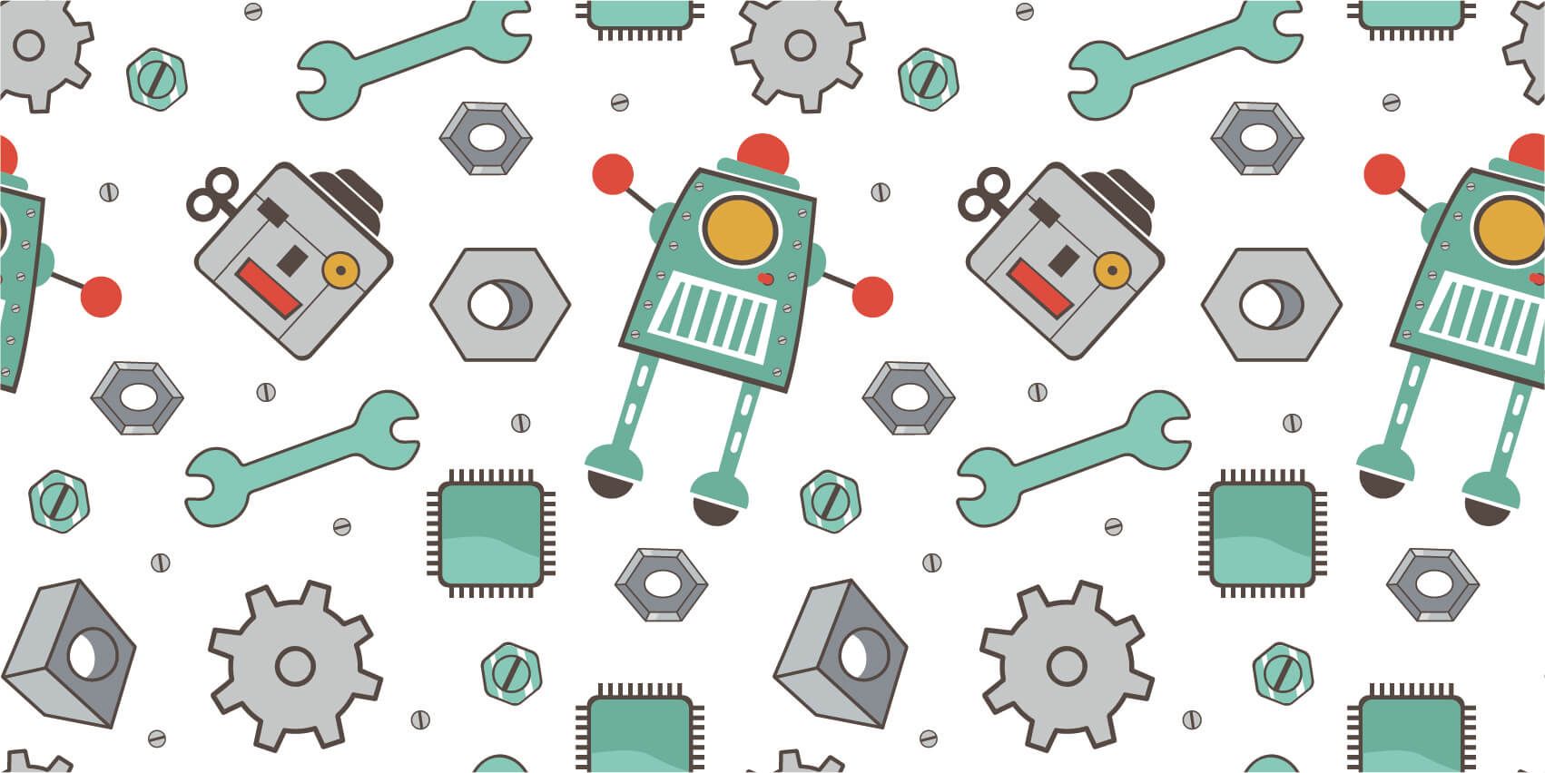 Getekende robots main product photo