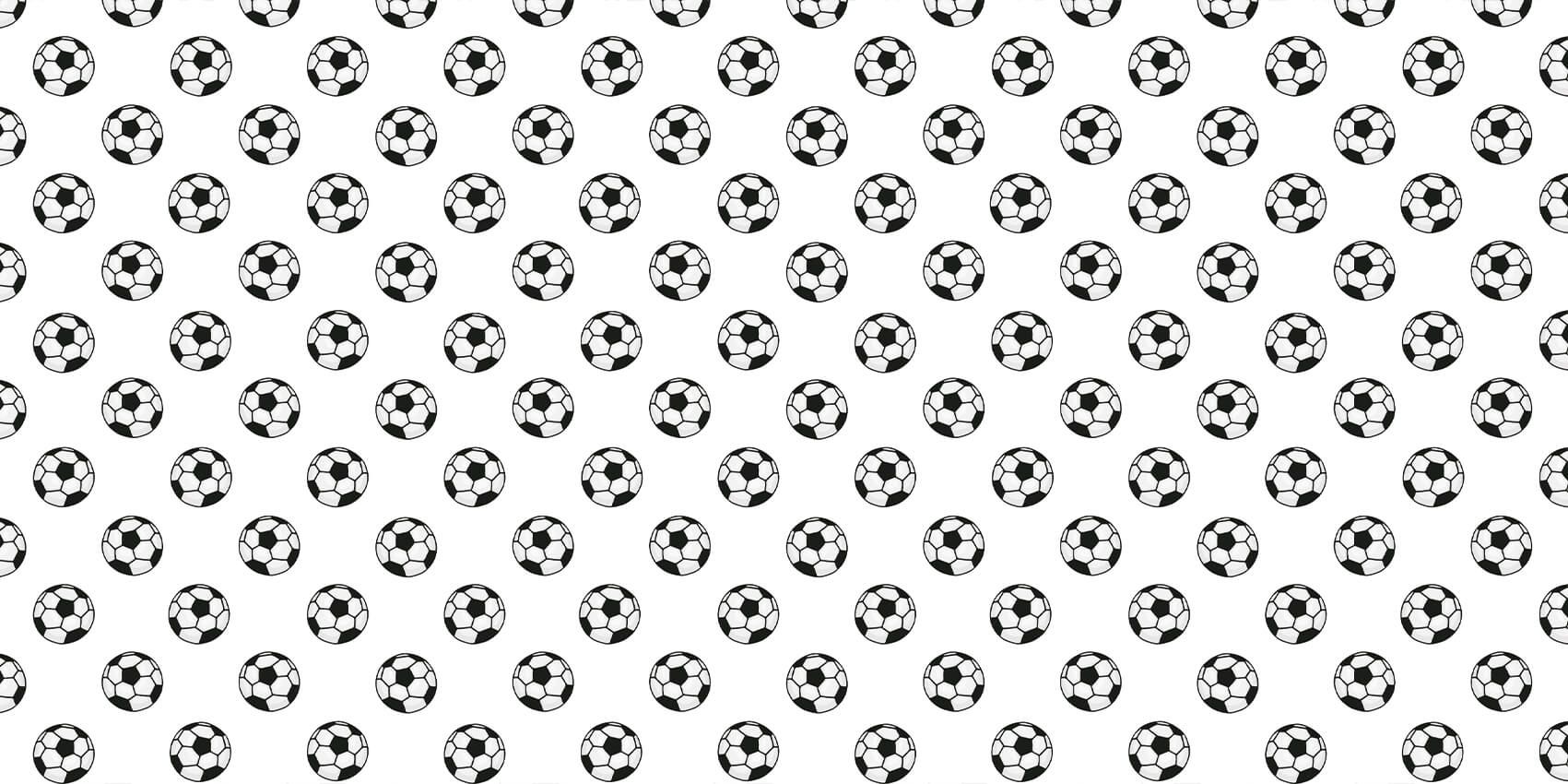 Behang met voetballen main product photo