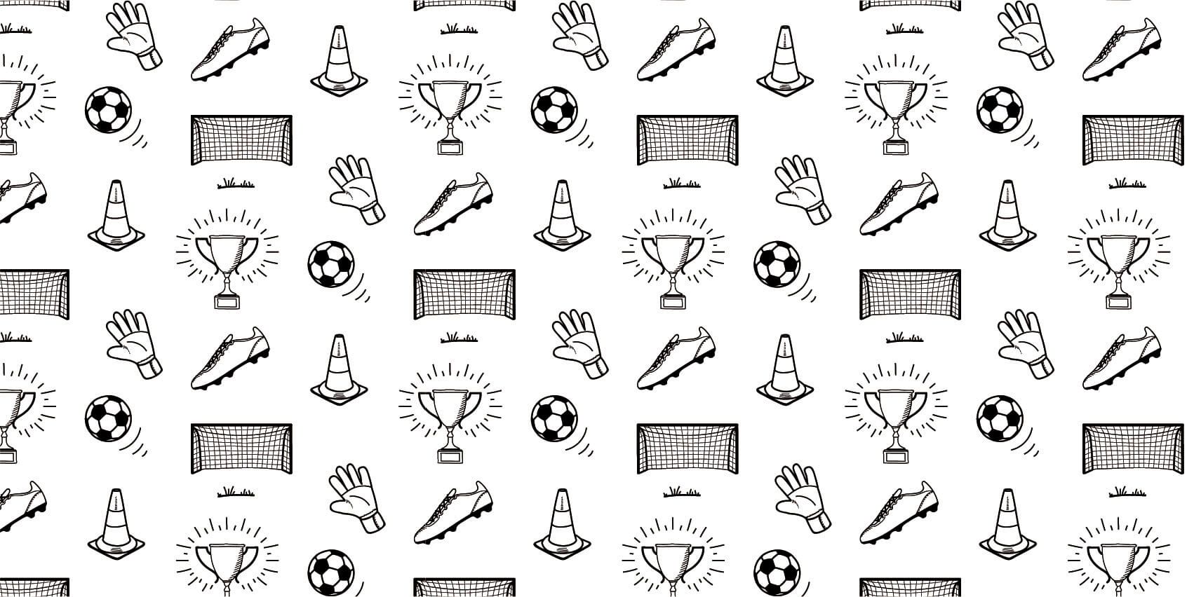 Voetbal patroon