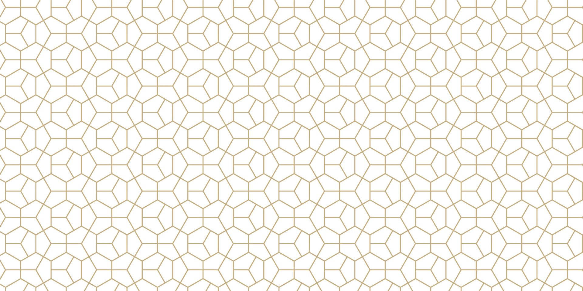 Gouden geometrisch patroon