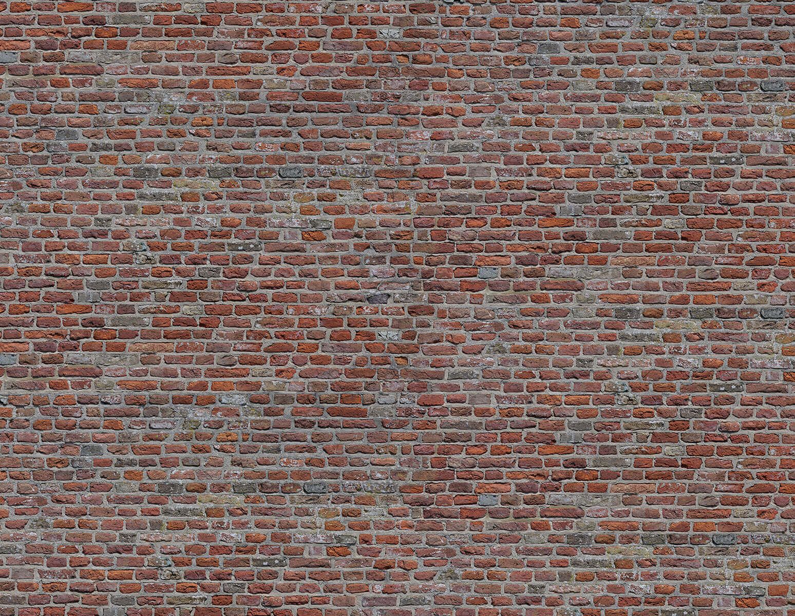 Gerestaureerde muur 