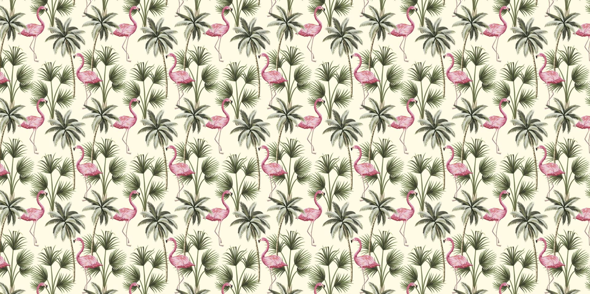 Flamingo patroon