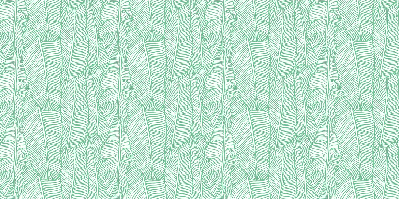 Bladpatroon groen