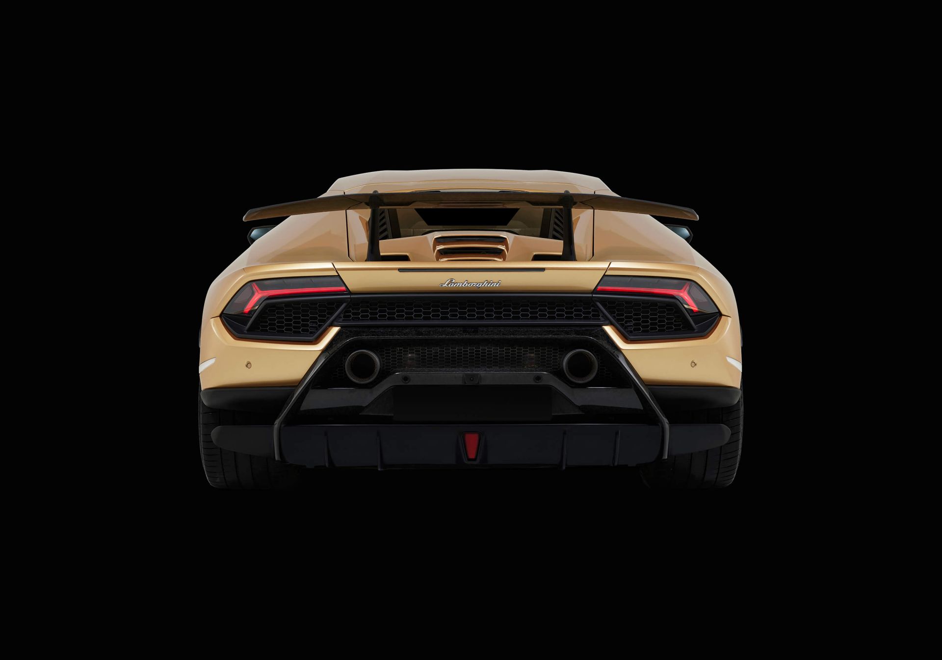 Lamborghini Huracán - Achterkant, zwart main product photo