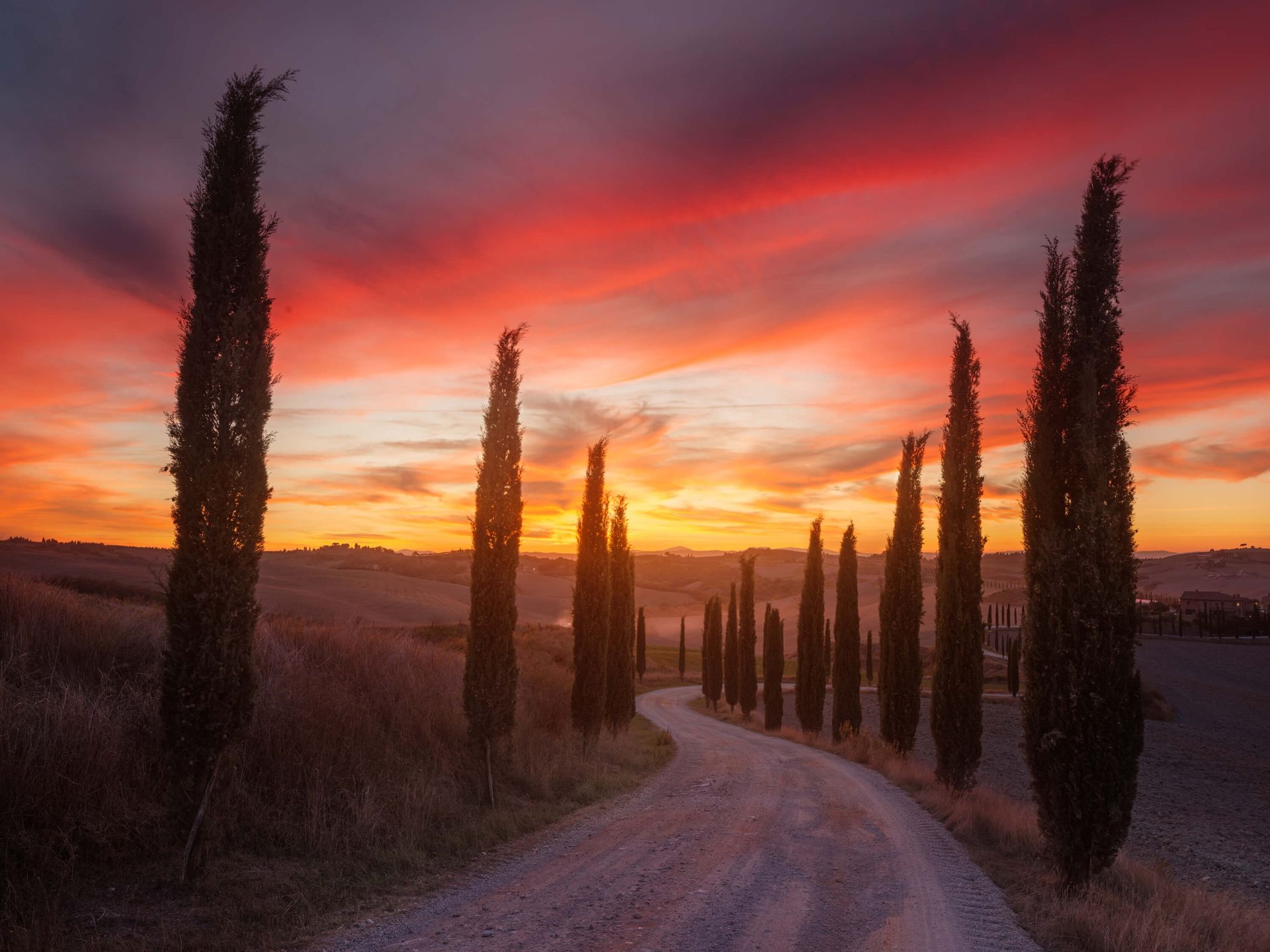 Tuscany sunset main product photo