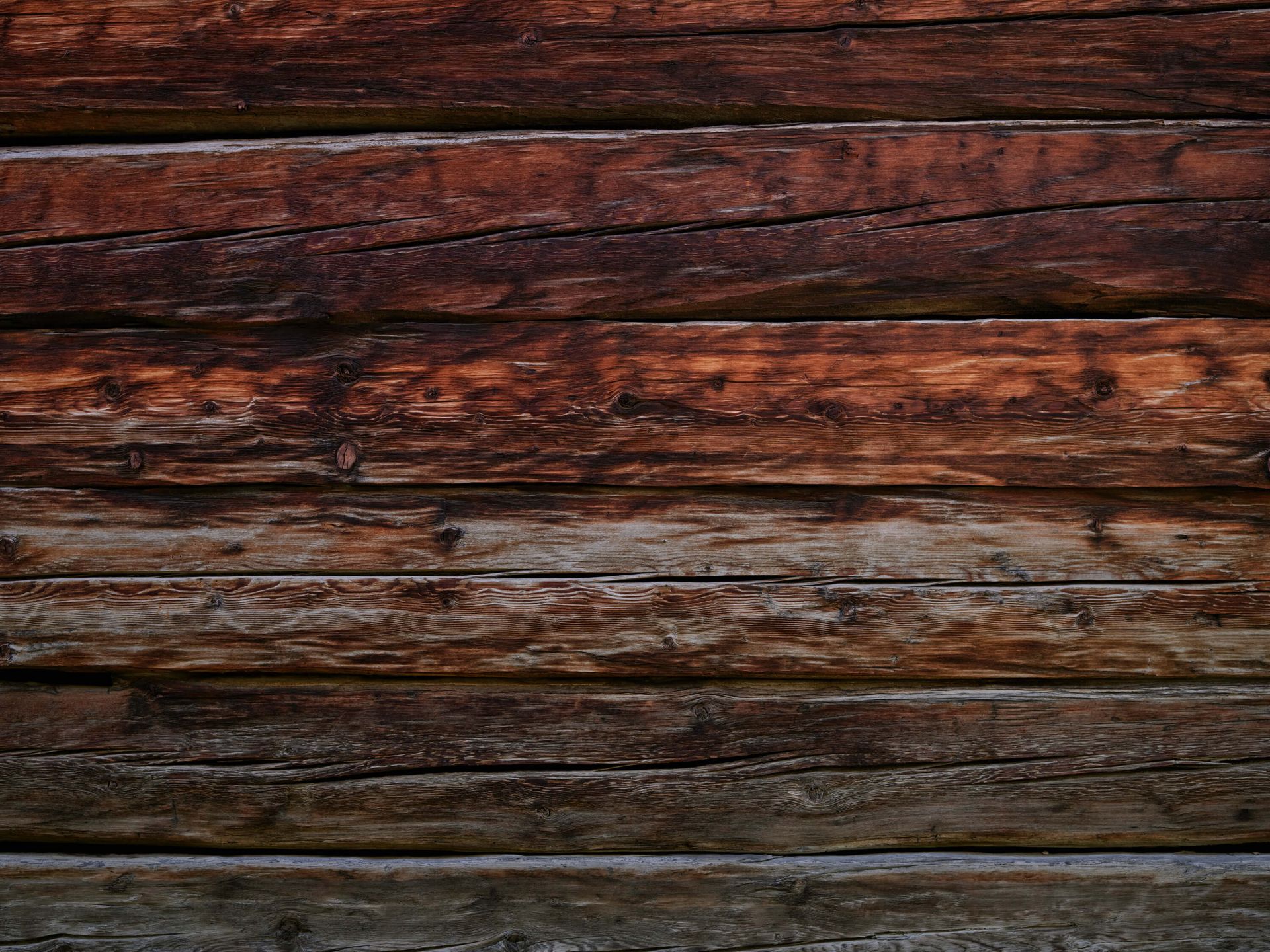 Verkleurd hout