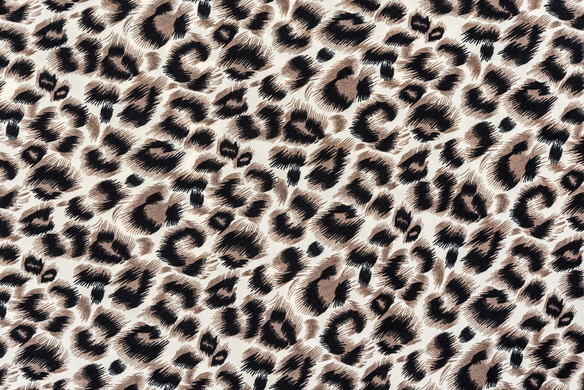 Beige gekleurde panter vacht