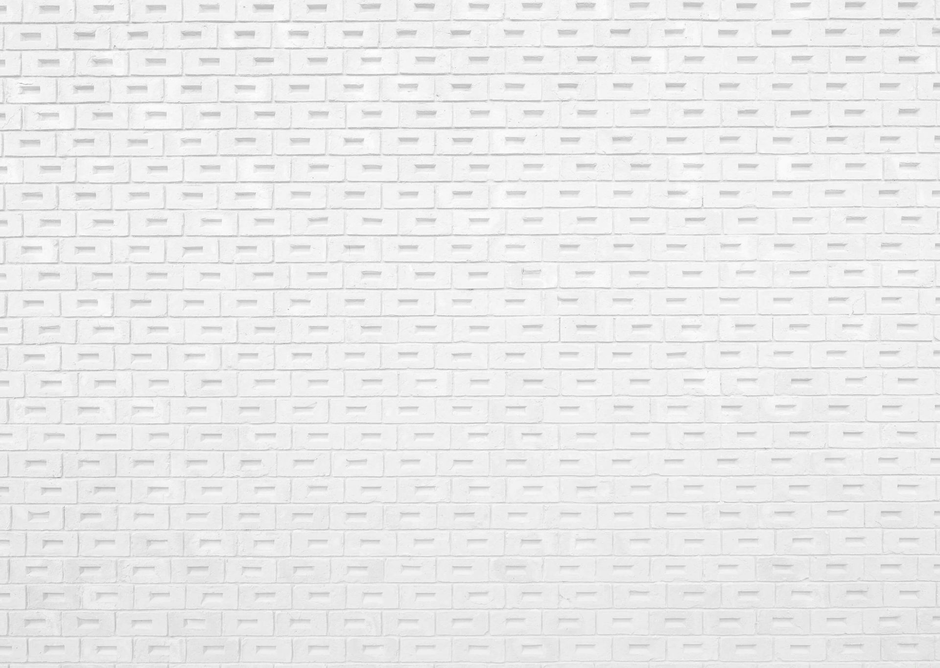 Moderne witte bakstenen