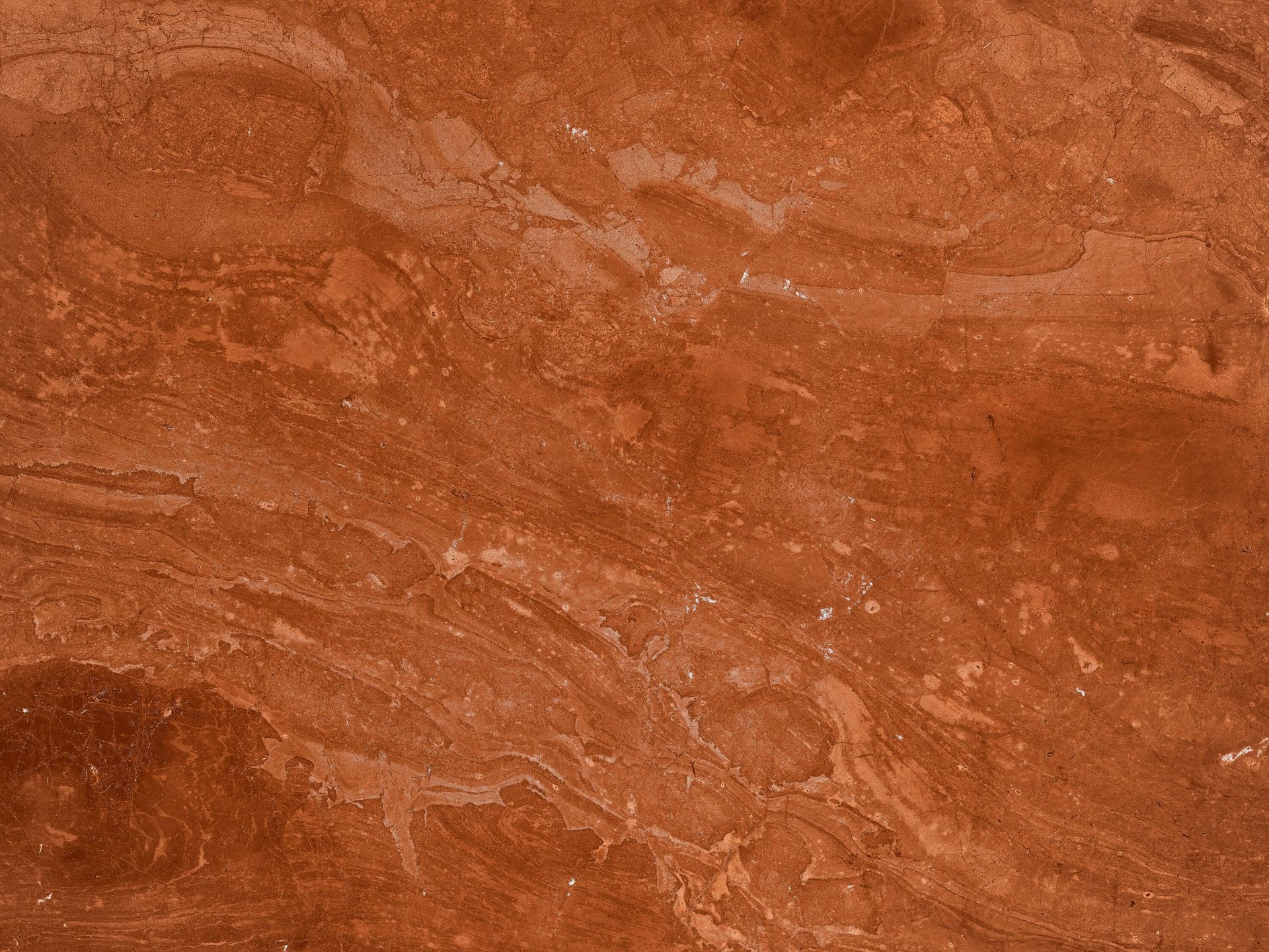 Terracotta marmer met speels effect