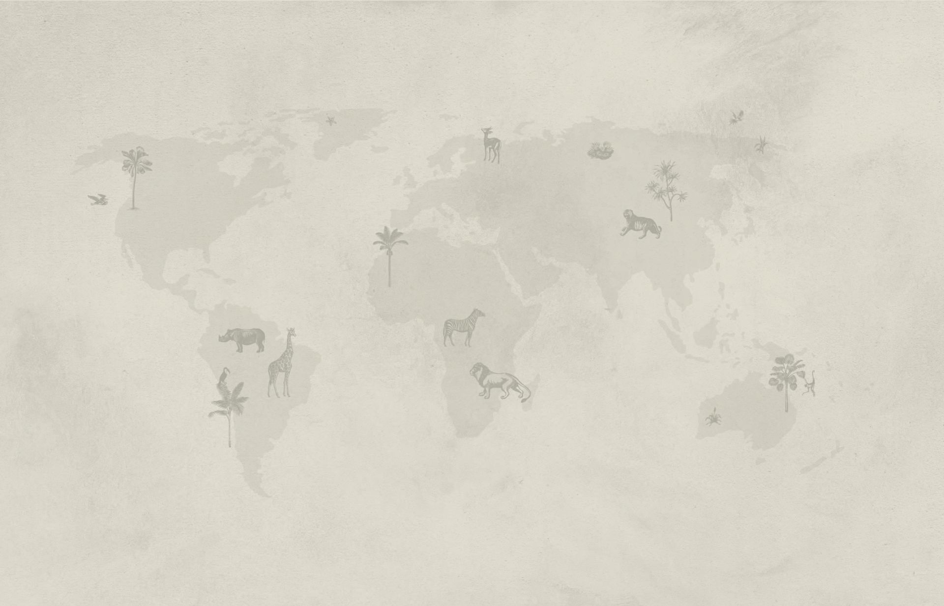 Wereldkaart sketch groen main product photo