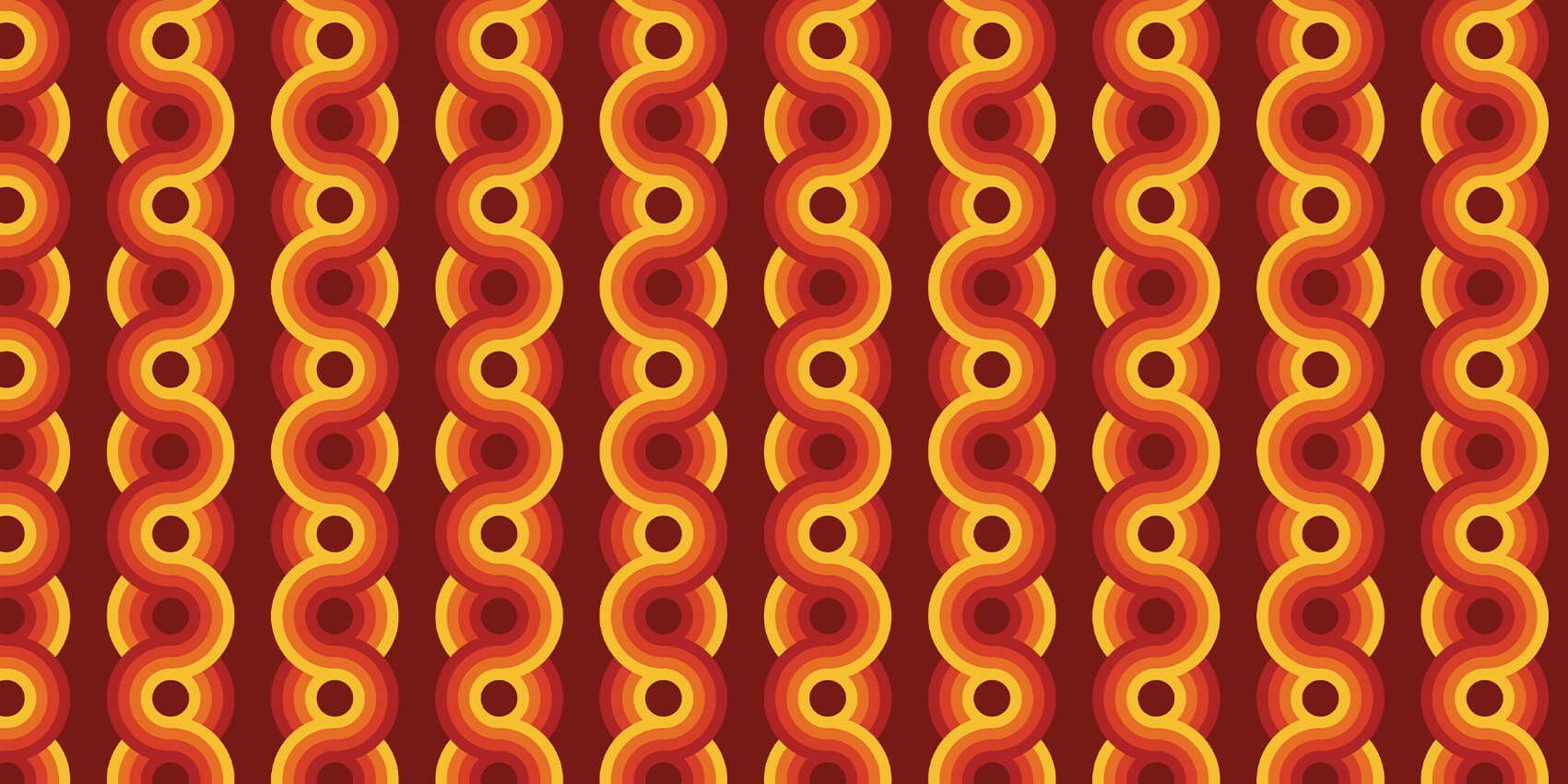 Figuren in retro stijl