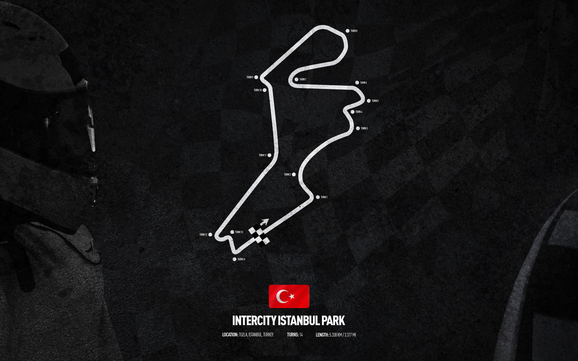 Formule 1 circuit - Intercity Istanbul Park - Turkije main product photo