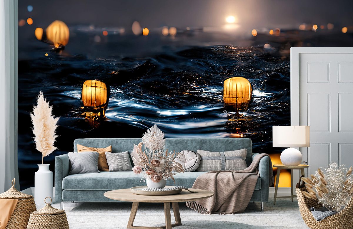 Lanterns over het water main product photo
