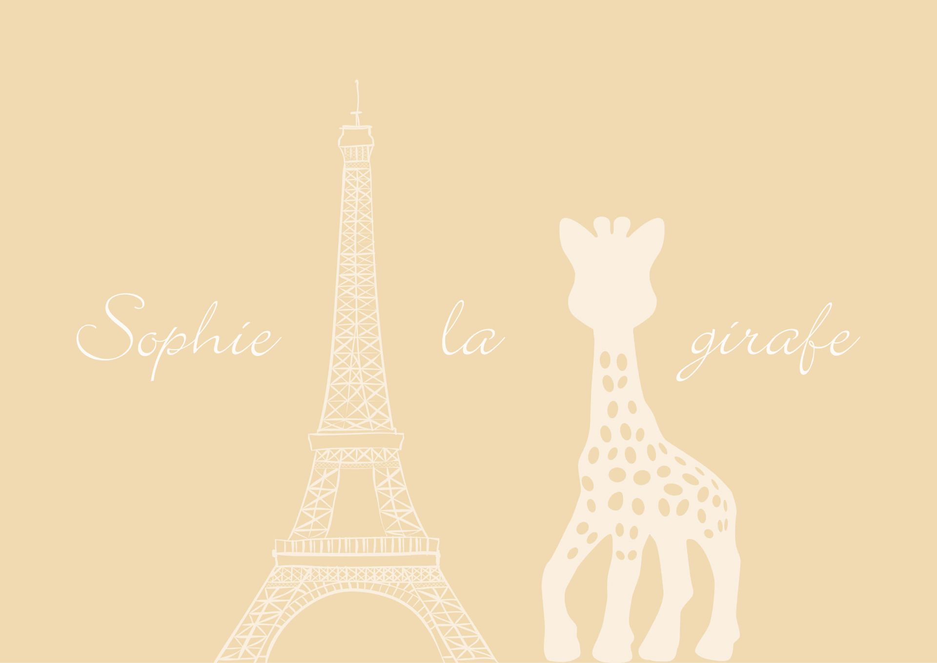 Sophie la girafe® bij de Eiffeltoren main product photo