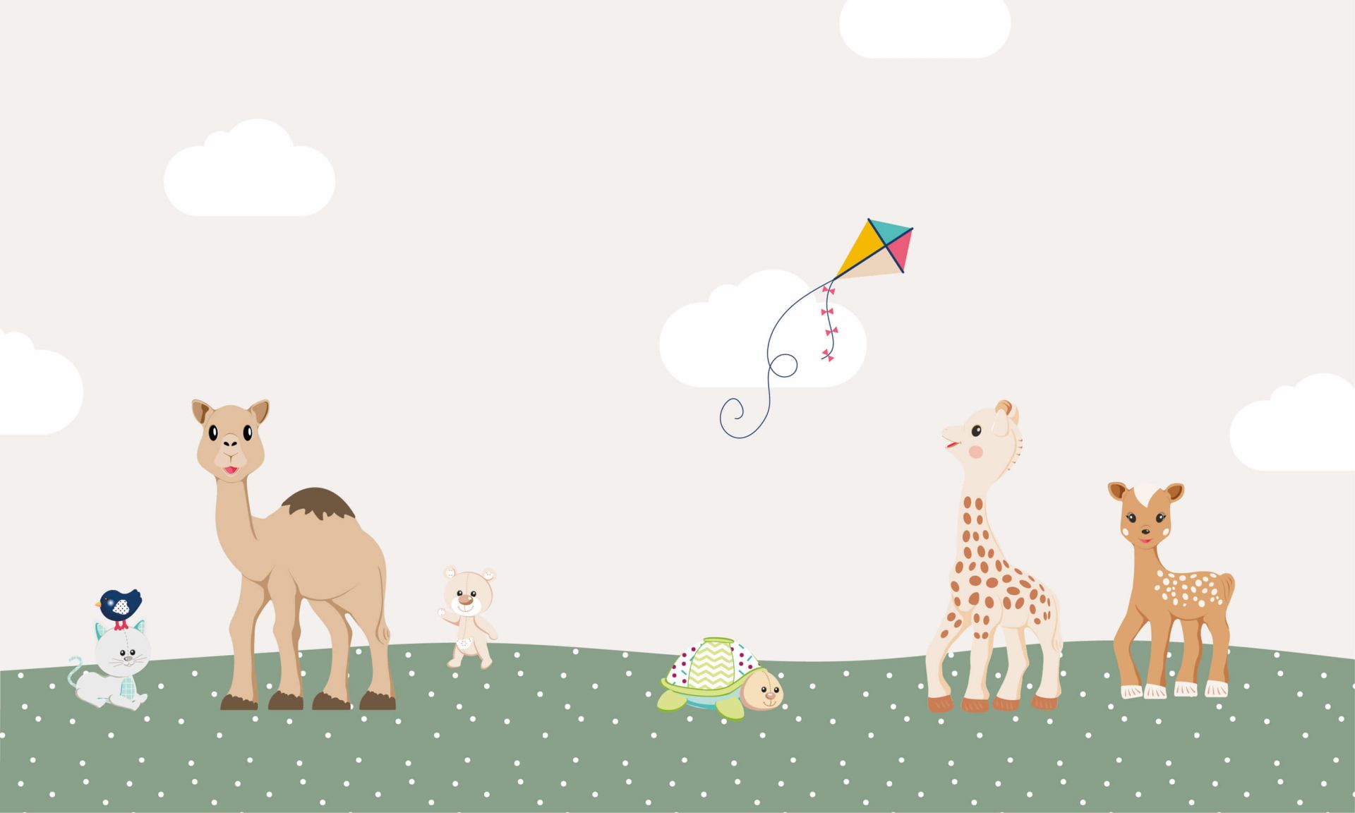 Sophie la girafe® met haar vrienden main product photo