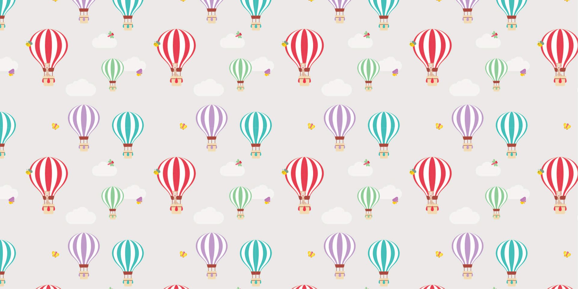 Patroon van luchtballonnen main product photo