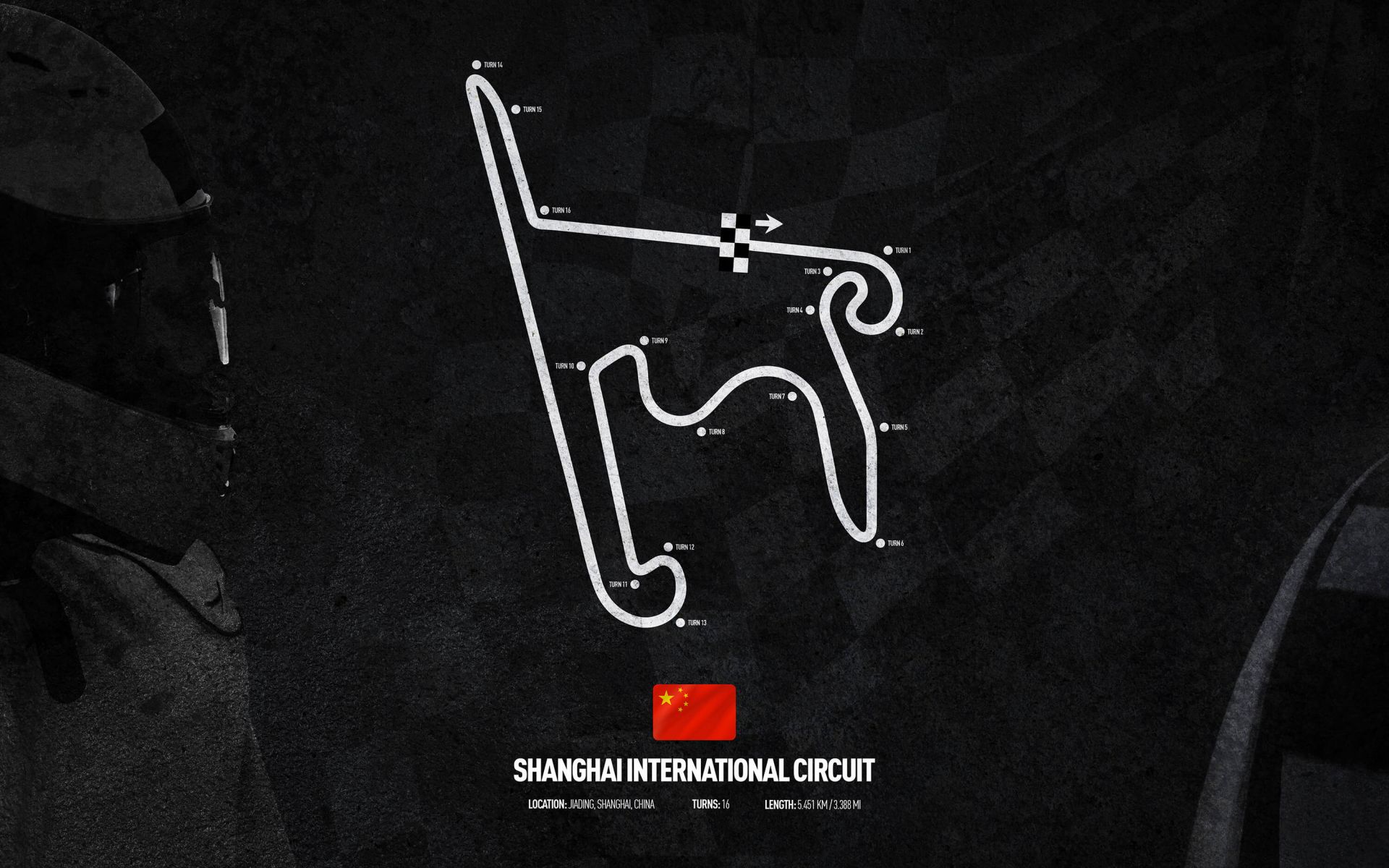 Formule 1 circuit - Shanghai Circuit - China main product photo