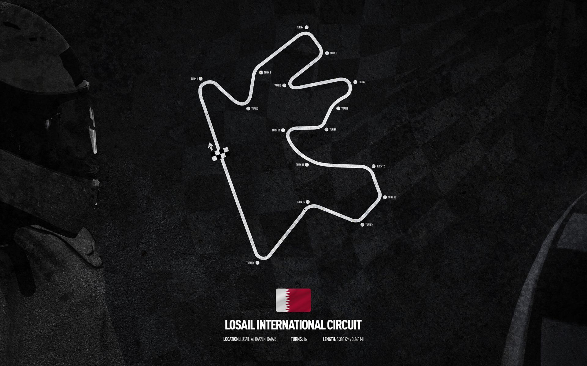 Formule 1 circuit - Losail Qatar Circuit - Qatar main product photo