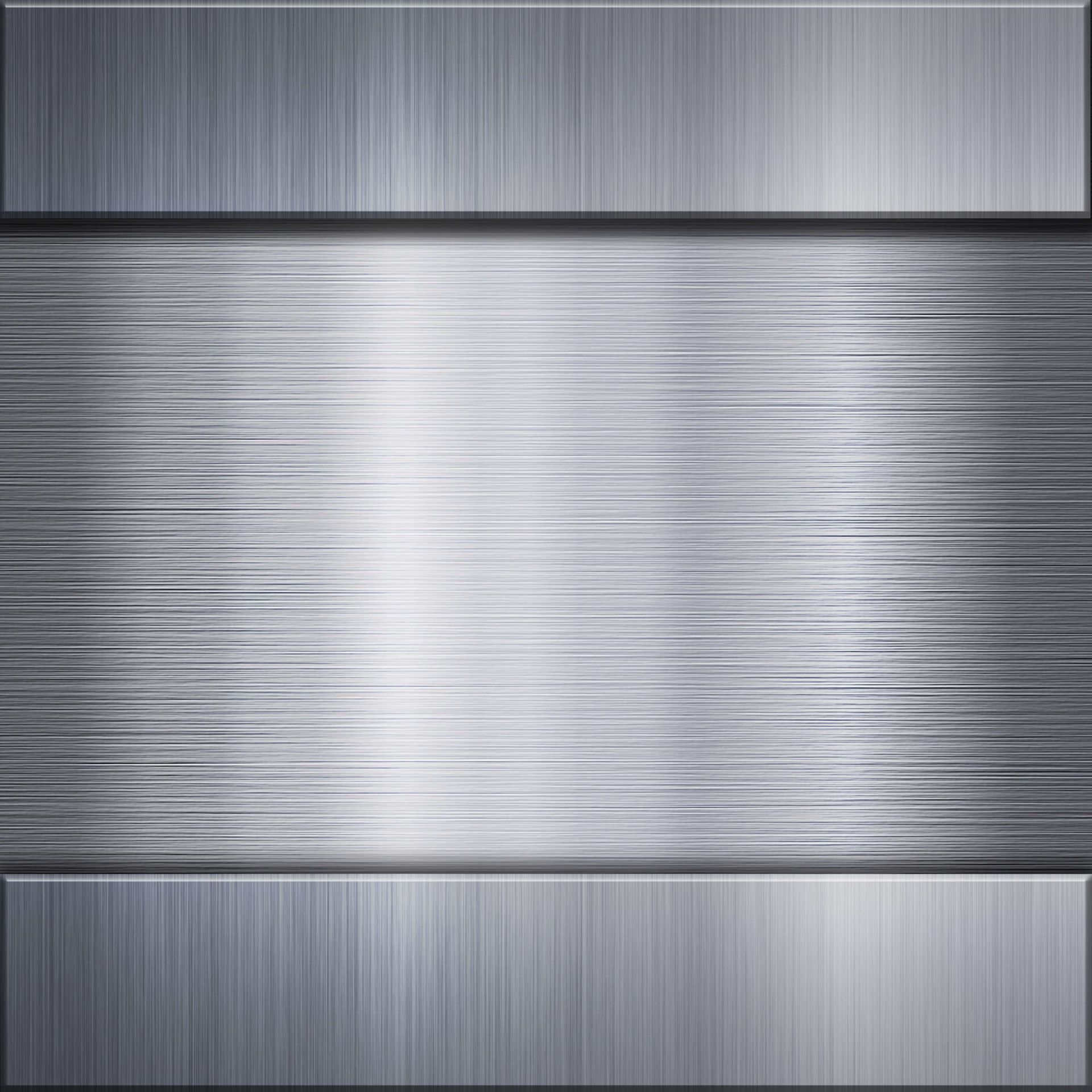 Geborstelde aluminium metalen plaat