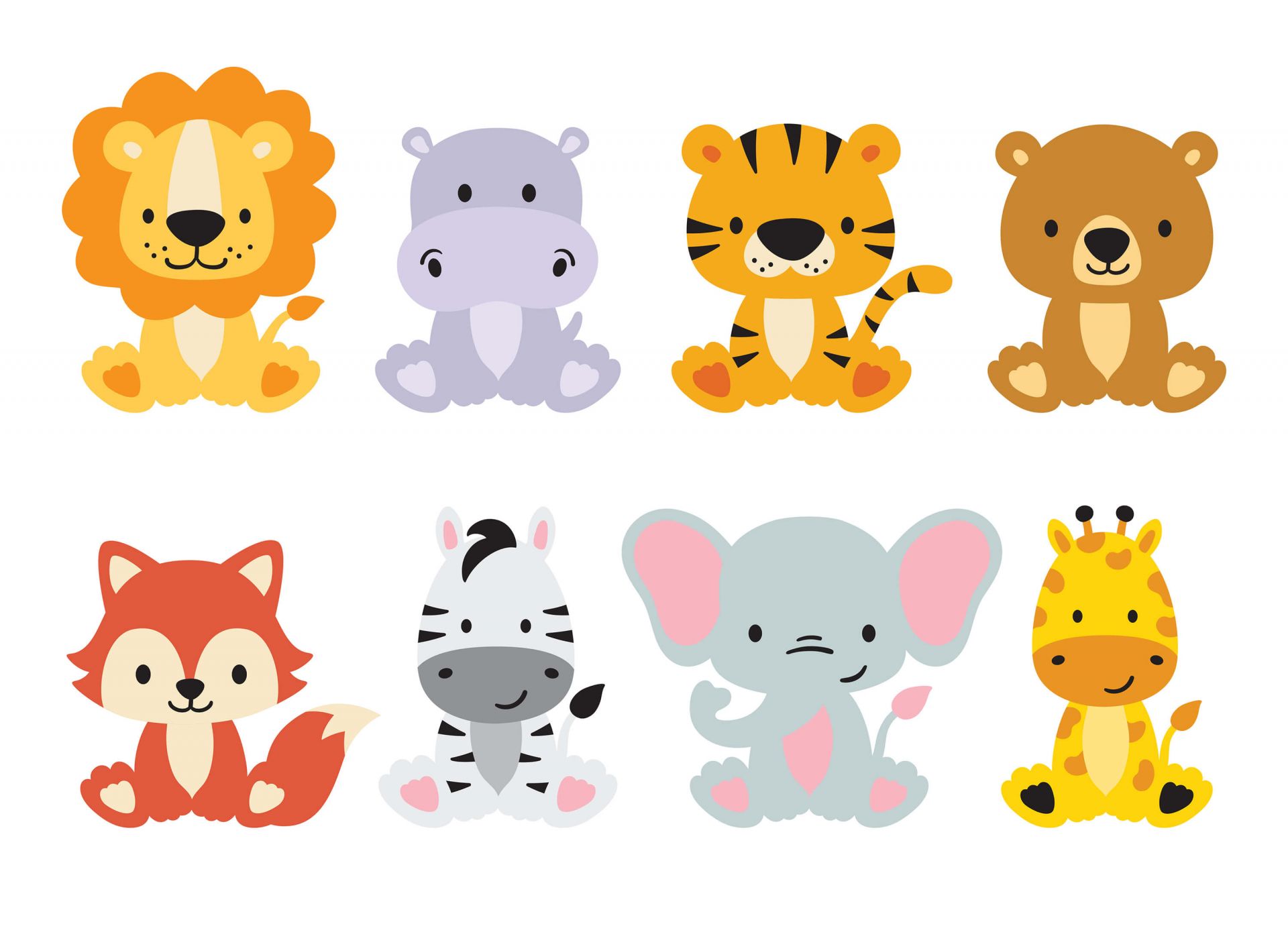 Jungle dieren voor kinderen