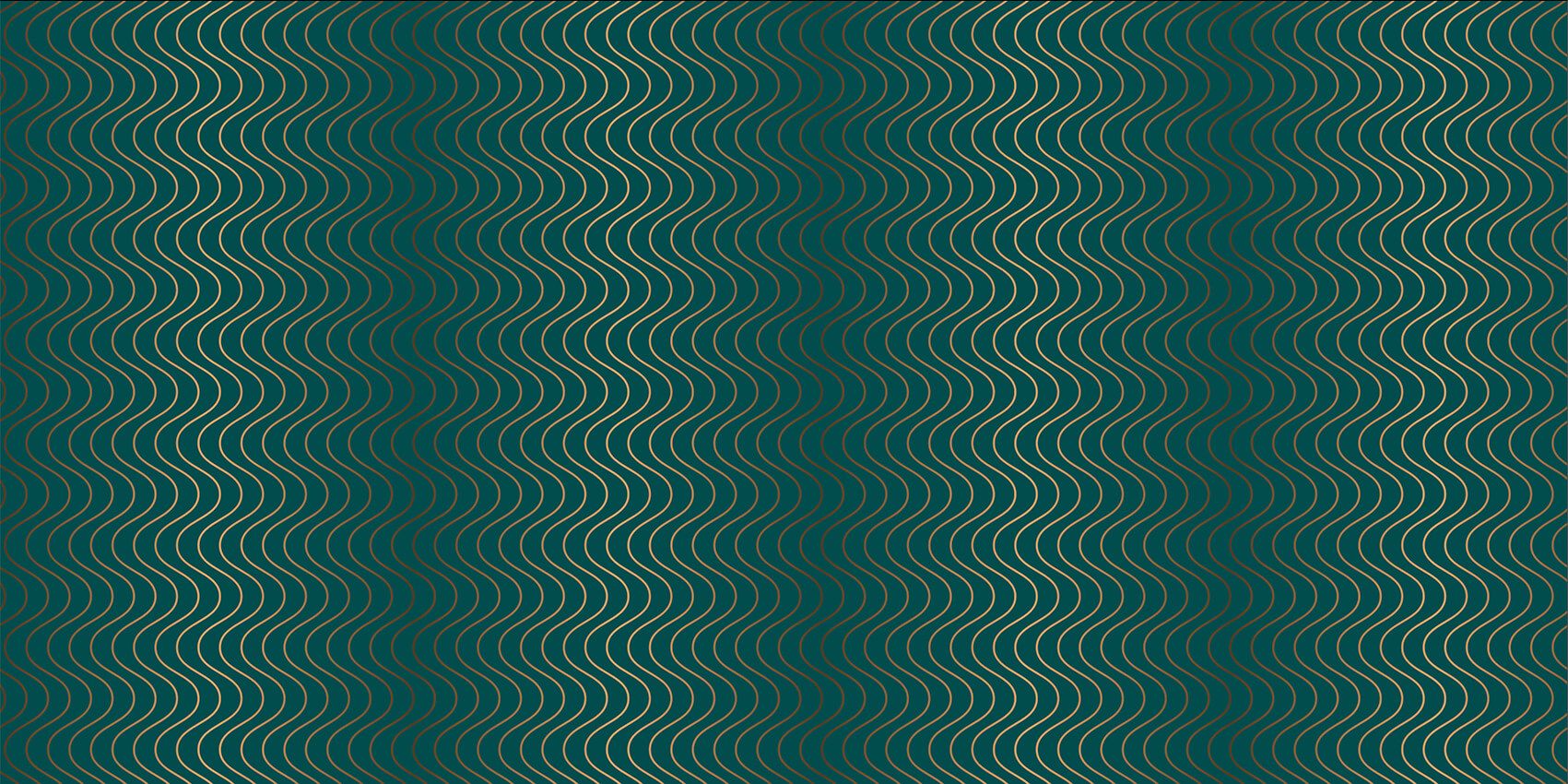 Golvend teal patroon