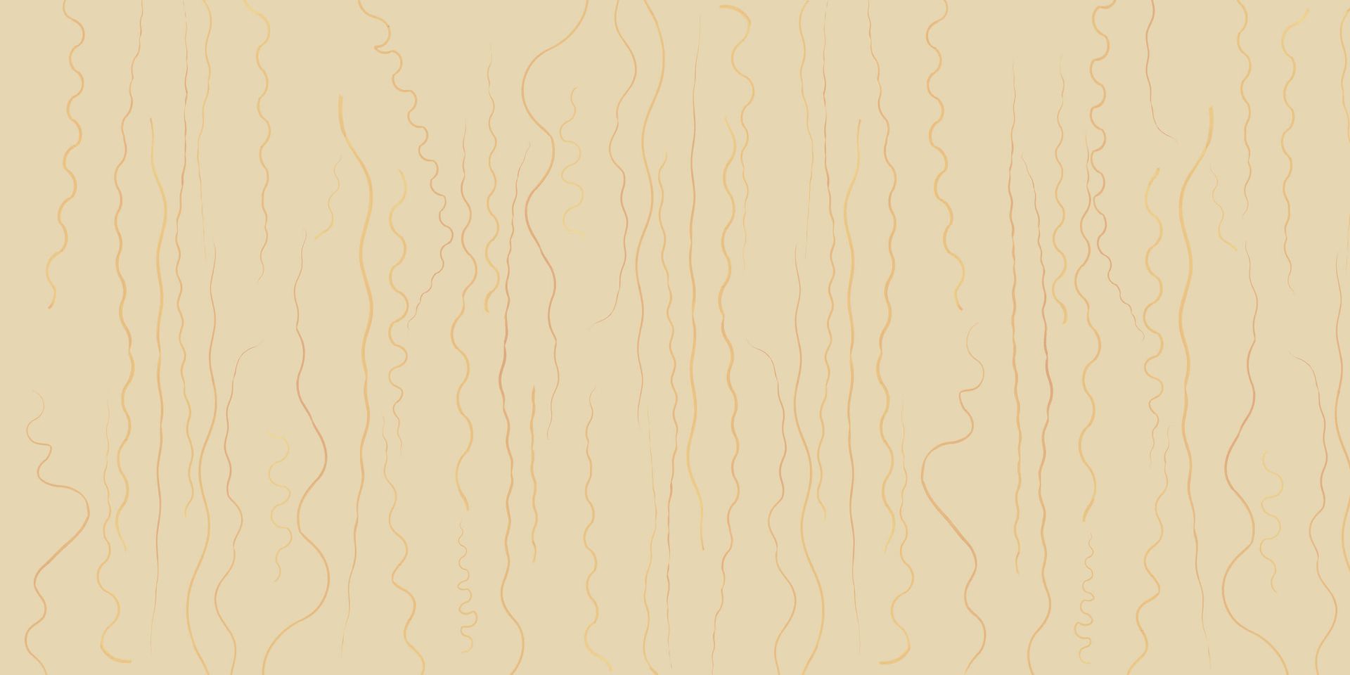 Organische lijnen gras beige II