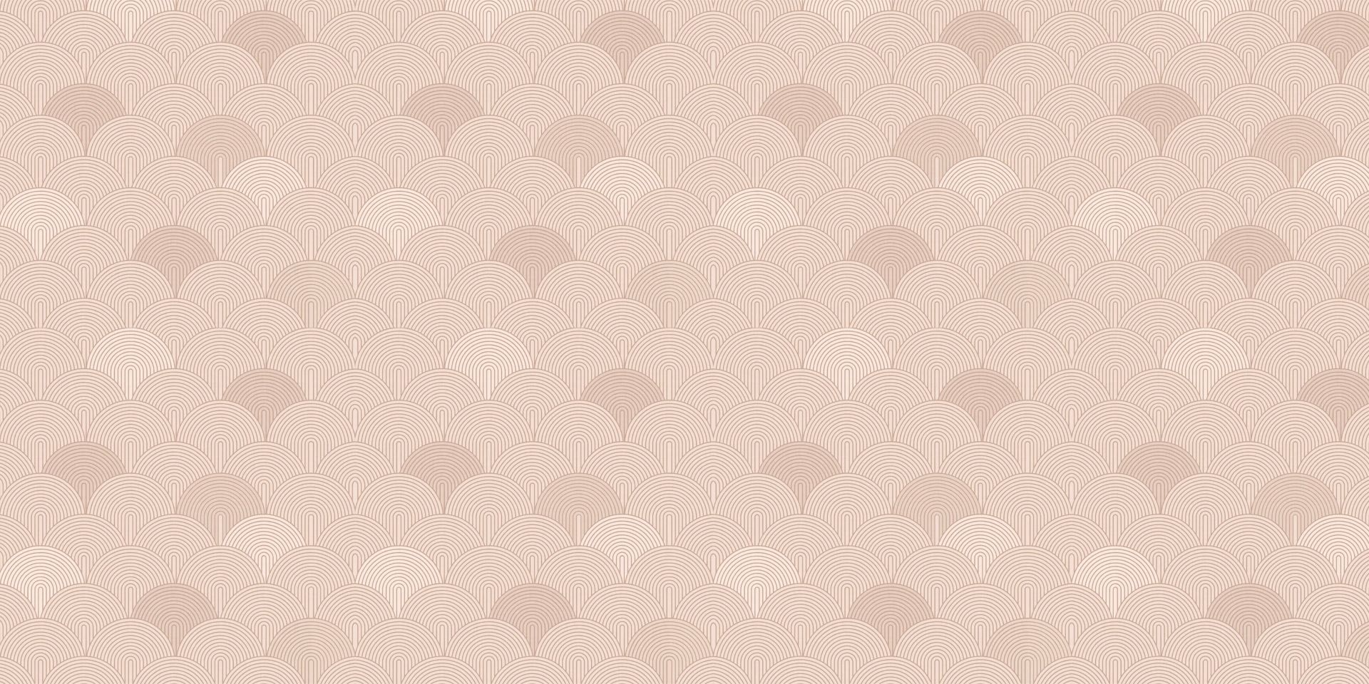 Boho Arches & Curves - terracotta peach