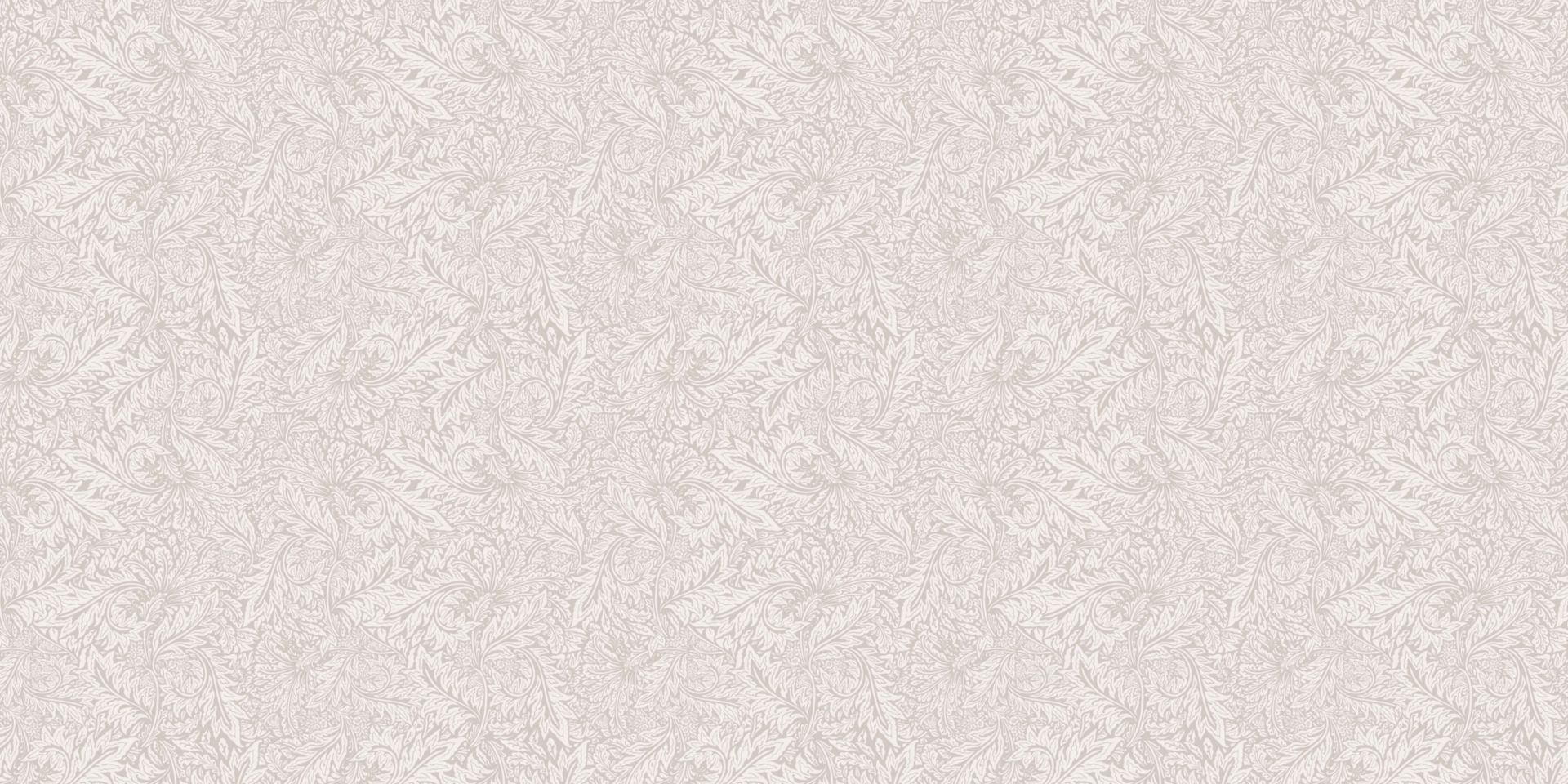 Morris Florals & Leaves - neutral beige