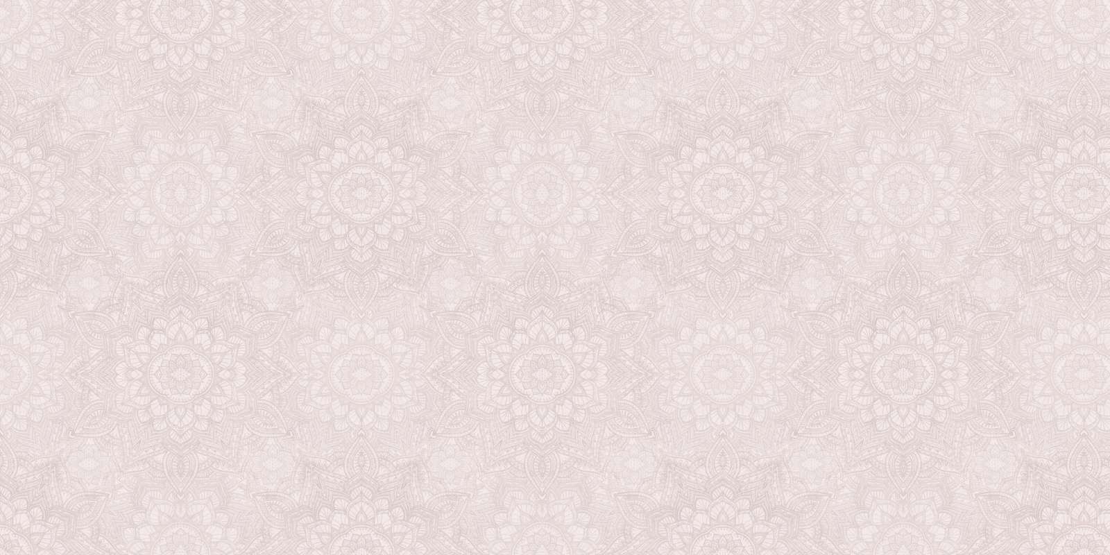 Boho Golden Mandala - blush roze