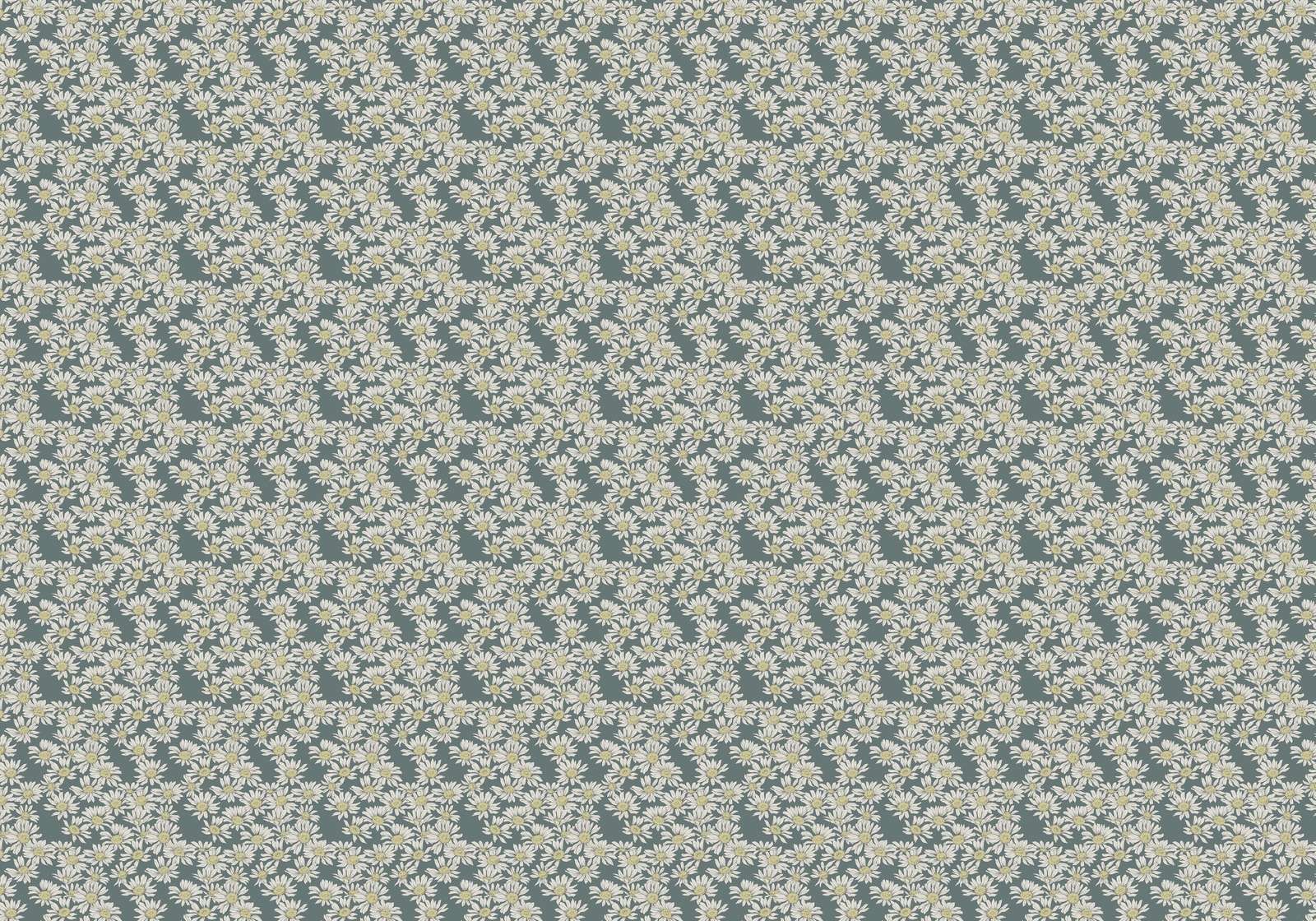 Dazzling Daisy Teal
