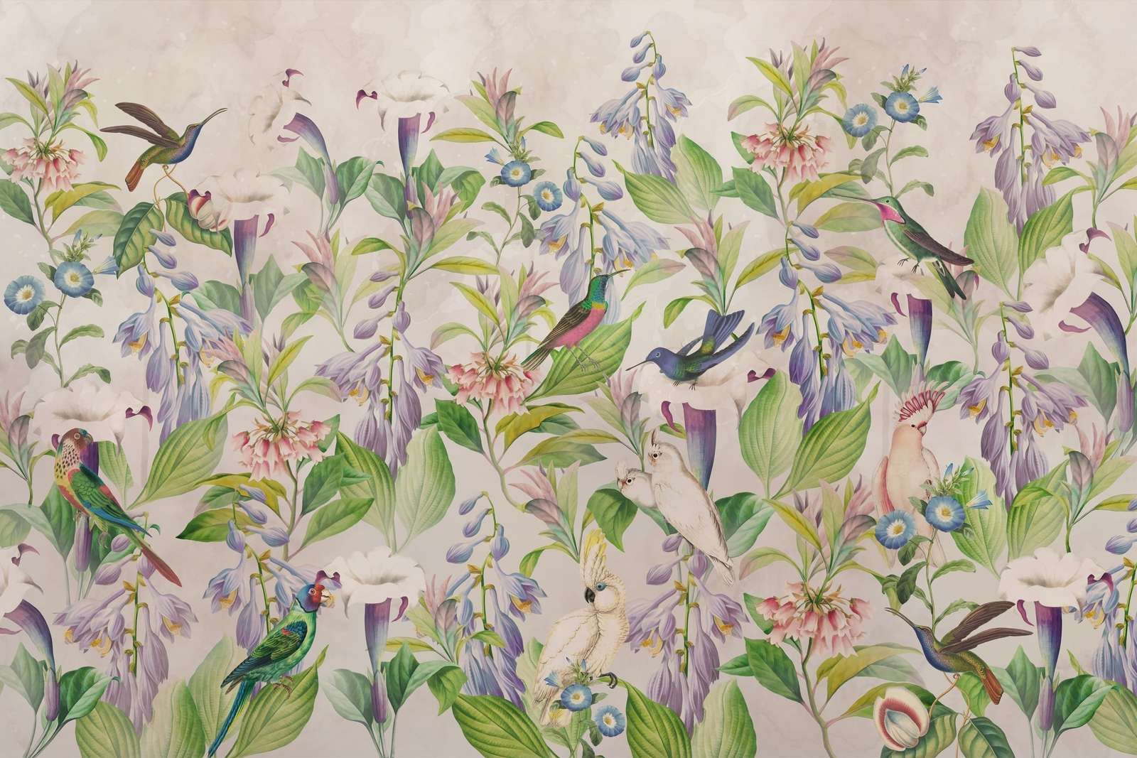 Ethereal Birdsong Blossoms - Pastel Paradise